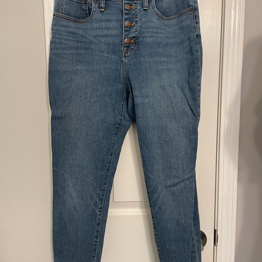 J. Crew - Burton-fly, Raw Hem, High-Waisted Jeans